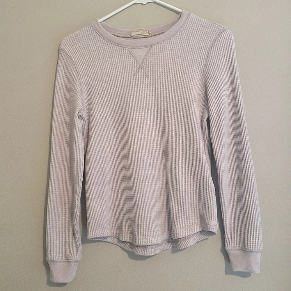 Madewell Waffle Long Sleeve Tee